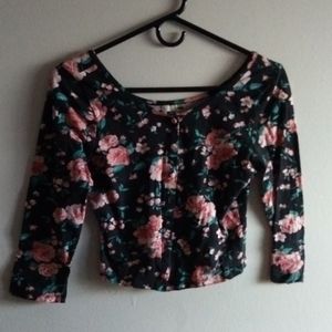 Long Sleeve Crop Top